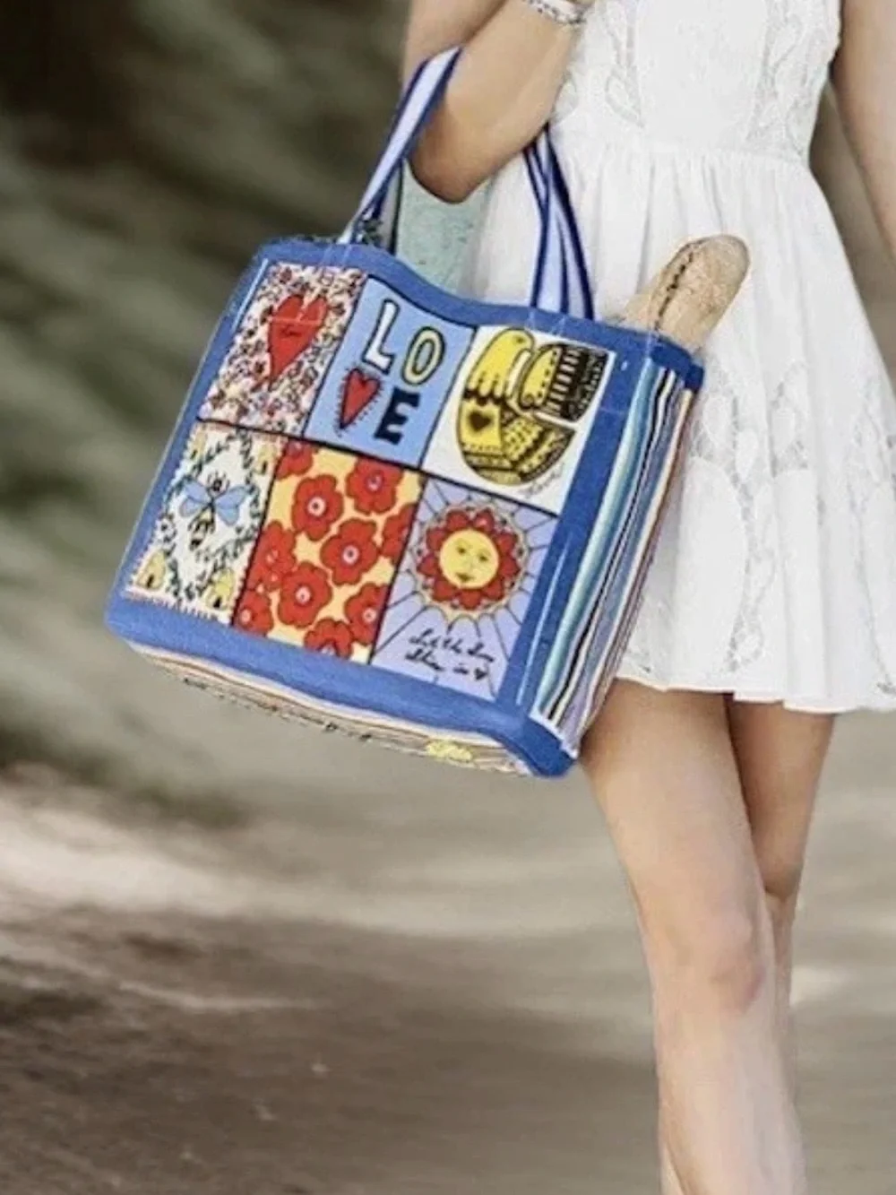 Brighton Striped Multi-Color Foldover Clutch - Multi